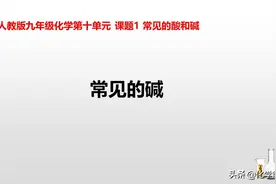 10  常见的碱（人教版）图片