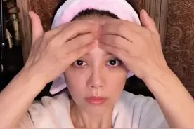 瘦脸必学 宁静的脸部按摩手法图片