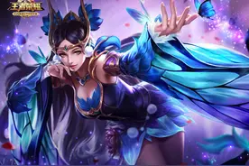 王者荣耀貂蝉仲夏夜玩家自制优化,加上金蝉子回城,终于变梦幻庭院图片
