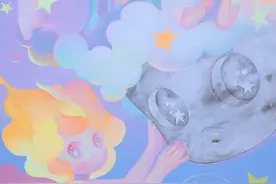 超火爆的手绘作品，萌萌的大眼睛谁不喜欢呢？图片