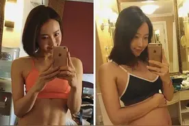 韩国辣妈一边带娃一边健身，瑜伽训练让她身材不变形图片