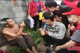 徐闻电白爱心接力，湛江一精神异常老人流浪34年终于回家啦图片