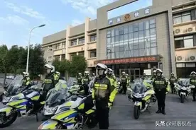 百日会战我在岗 洛阳铁骑亮剑展锋芒图片