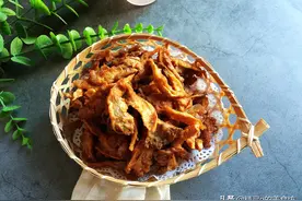 酥炸蘑菇，裹面粉还是淀粉？大厨：都不对，这样做蘑菇酥脆不回软图片