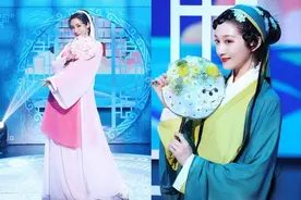《王牌对王牌》关晓彤和柳岩共同演绎舞蹈《芒种》，美得一塌糊涂图片