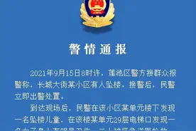 保定警方通报“男子29楼扔下儿童”：孩子及母亲均已身亡图片