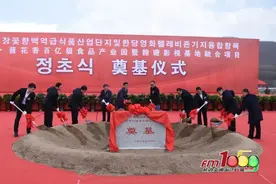 总投资额19.8亿元！汪清好记·酱花香百亿级食品产业园暨翰瑭影视基地融合项目开工建设图片