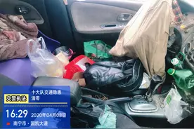 广西两辆“僵尸货车”自燃，交警：依法处理！图片
