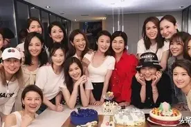 TVB高层乐易玲61岁生日众星齐祝贺 马国明汤洛雯恩爱现身图片