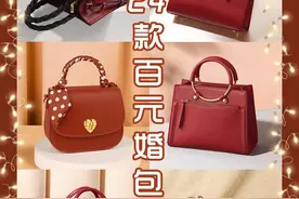 24款百元新娘婚包推荐｜婚礼现场&日常通勤皆可图片