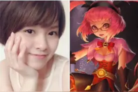 王者荣耀 英雄声优的样子 云中君和声优长得真像图片