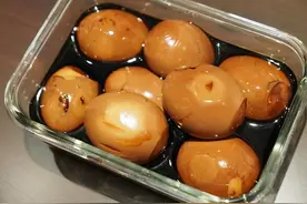 想吃卤蛋不用买，教你自己在家做，不放添加剂，25分钟就出锅图片