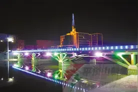 新华路湛河桥： 市区第二座横跨湛河的大型桥梁图片
