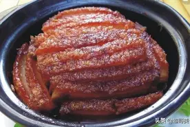 肉香扑鼻，看着就有食欲，广西特色扣肉，又香又好吃，真美味图片