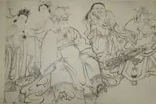 许昌著名人物：吴道子 （唐代绘画大师）图片
