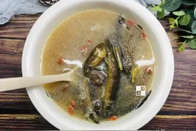 泥鳅被称为“水中人参”，用它做一道防秋燥的汤品，口感甘醇鲜美图片