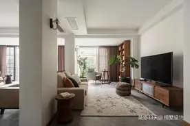 全屋实木家具，现代自然三层大宅图片