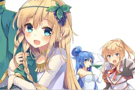 《为美好的世界献上祝福》原作画风手机壁纸 美少女降临图片