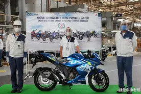 铃木印度工厂第500w辆摩托车下线，GIXXER SF 250成为里程碑车型图片