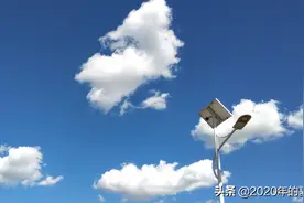 农村美景，天蓝，云白，心情好图片