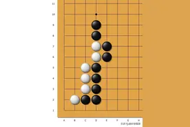 「一分钟围棋」黑先白是死棋。本题考察的是对死活棋形的敏感度图片