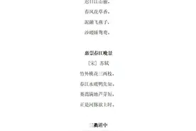 部编版三年级语文下册，必背古诗、日积月累！图片