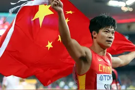 9.83,破亚洲记录!进百米决赛!以黄色皮肤挑战诸神!苏炳添 ！封神！图片