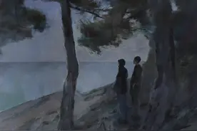 书画赏析 | 徐志广——夜的海图片