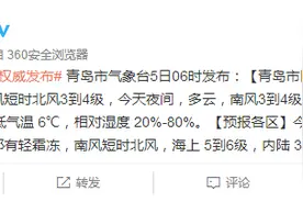 5日岛城最高气温12℃，今日24时停暖！这些问题需要注意图片