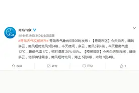 5日岛城最高气温12℃，今日24时停暖！这些问题需要注意图片