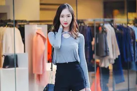 夏天修身上衣的穿搭惹人爱，显瘦又有气质，展现魅力图片