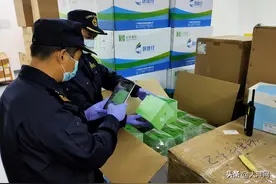 黄埔海关即查即放5001盒新冠肺炎病毒检测试剂盒图片
