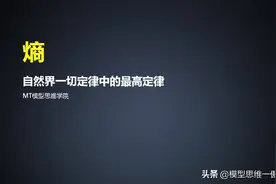 熵理论对于整个科学来说是第一法则图片