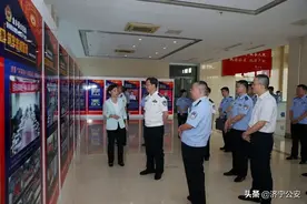 公安部教育整顿试点工作第三驻点指导组到金乡调研指导工作图片