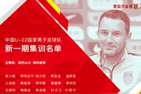 U22国足下月5日集中 陶强龙回归 刘若钒落选图片