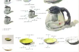 水粉色彩单体素材，打牢基础吧图片