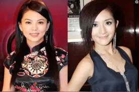 快本上何炅的两位重要女搭档谢娜和李湘，然而态度却是决然不同图片