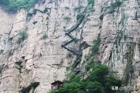 河南村民为开发旅游，投资60万修天梯，景区200万价格求收购图片