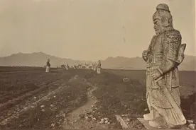 惊现！1879年十三陵的老照片，那时光绪皇帝才九岁，太珍贵了图片
