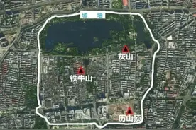 大明湖水中有一座济南名“山”？！图片