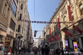 土耳其 伊斯坦布尔 土耳其独立大街图片