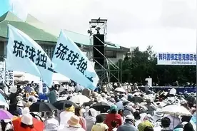 冲绳要独立，美军滚出去！冲绳人上街游行，日本是如何应对的？图片
