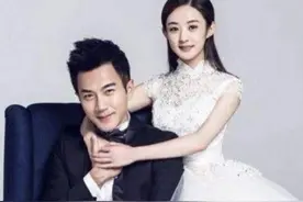 赵丽颖和男明星们的“结婚照”，图3最般配，图6最有夫妻相图片