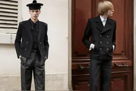高瘦酷帅，男孩气十足，Saint Laurent 2020 早秋男装系列图片