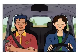 骂人不重样，驾校教练是怎么做到的？（漫画）图片