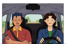 骂人不重样，驾校教练是怎么做到的？（漫画）图片