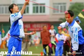 绣球来了，接，还是不接？“三月三”特色体育项目等你来挑战图片