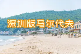惊了！深圳竟然还有个超美的无人沙滩！快别再挤大小梅沙了！图片