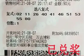 本溪彩友合买快乐8 中奖6万余元图片