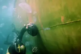 海军“水下爆破试验”非同寻常：可能是为登陆作战做准备图片
